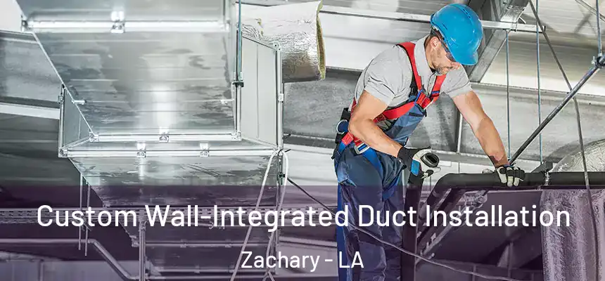  Custom Wall-Integrated Duct Installation Zachary - LA
